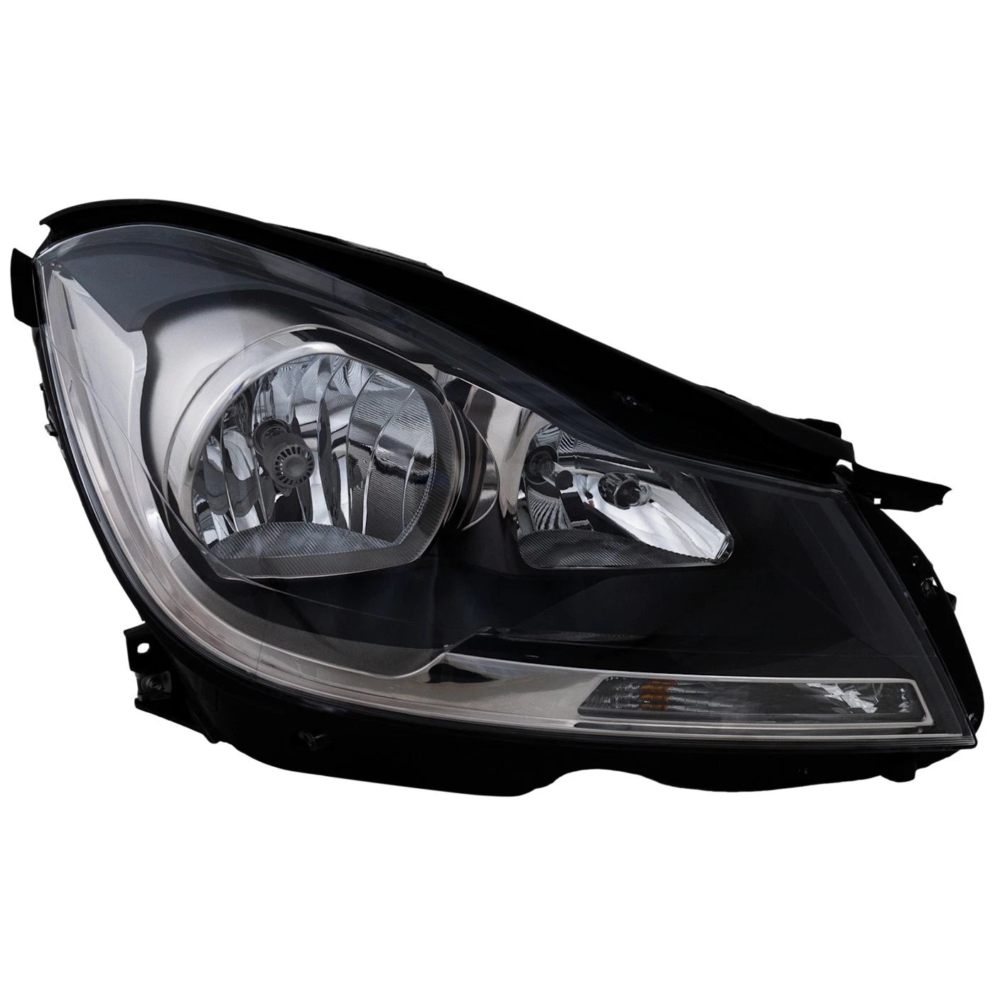 Headlight Set For 2012-2015 Mercedes Benz C250 C350 C63 AMG Left and Right CAPA
