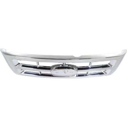 Grille For 2008-2012 Ford Escape Chrome Plastic CAPA