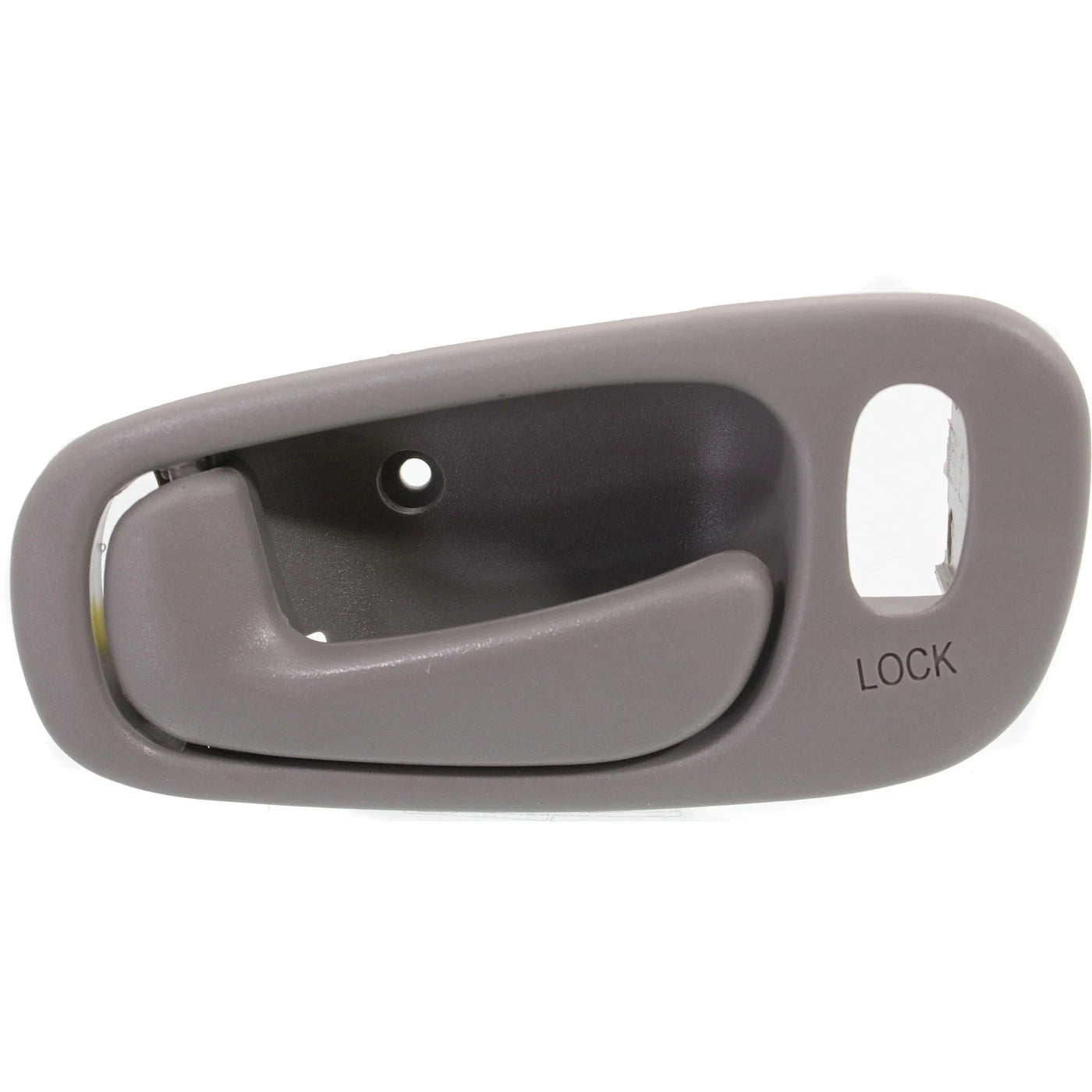 Inside Door Handle Light Gray Front Pair Set for Toyota Corolla Chevy Prizm NEW