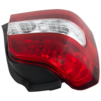 Tail Light for 2006-2007 Toyota Highlander Left Side Hybrid Model Red/Clear Lens