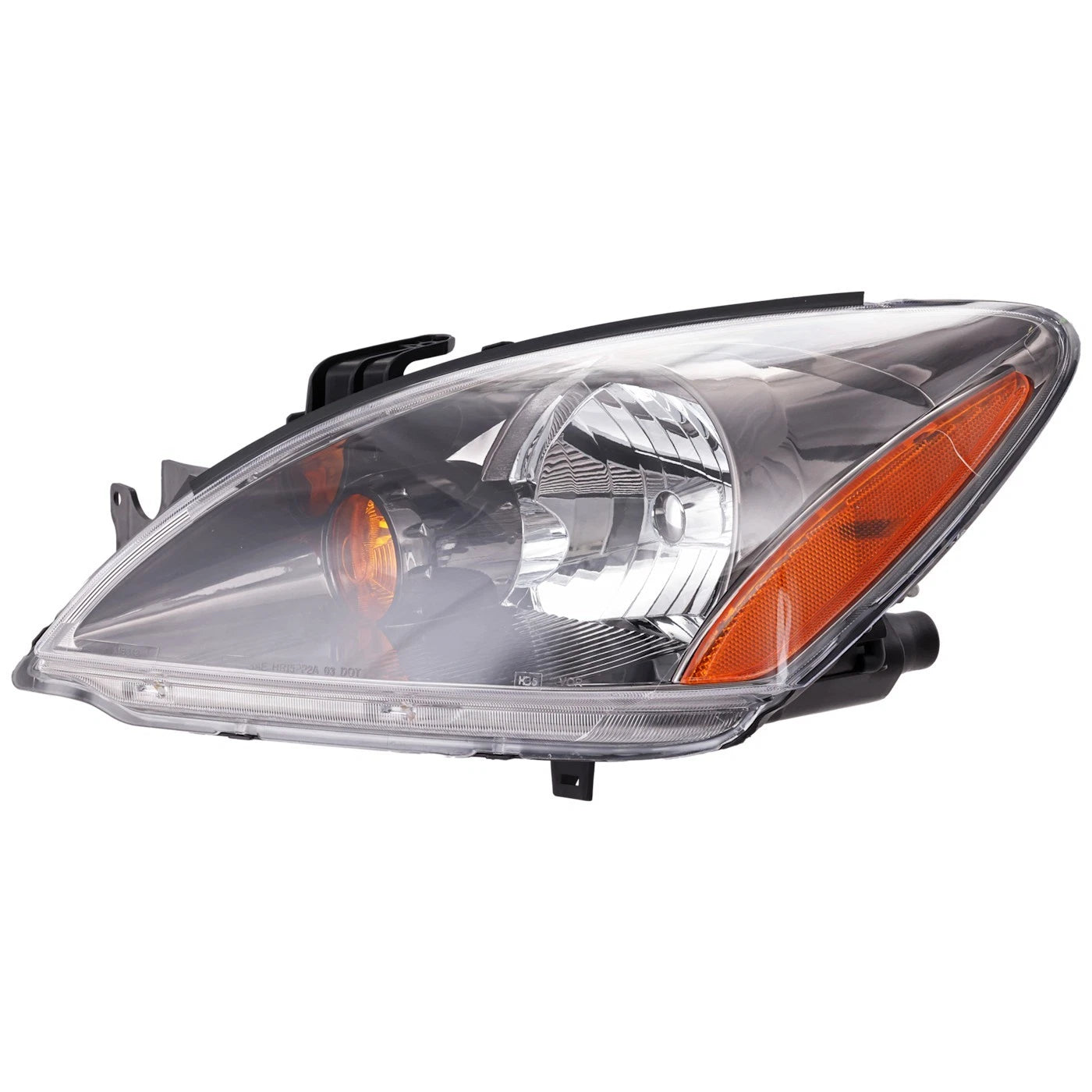 Headlight Assembly Set For 2004-07 Mitsubishi Lancer Left Right Sedan With Bulb