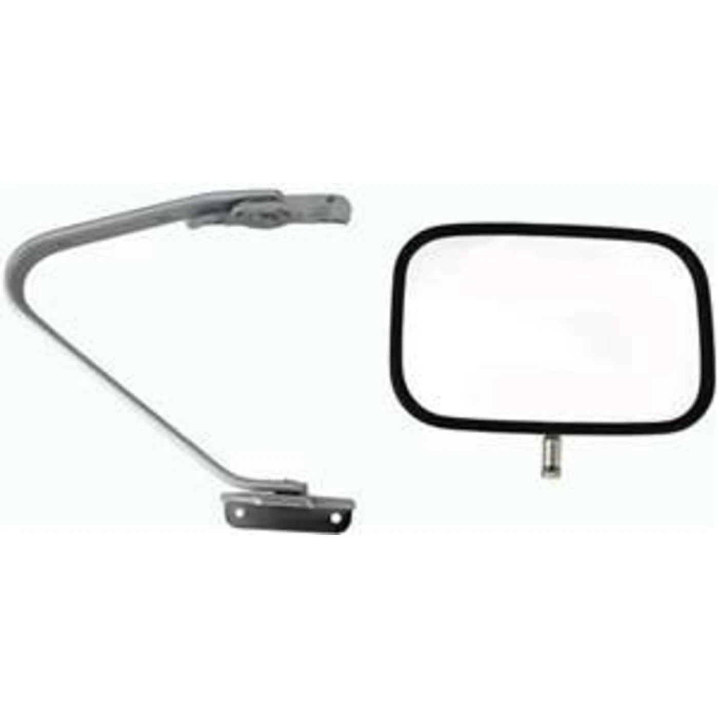 Mirror Set For 1980-96 Ford F-150 1980-97 F-250 F-350 Manual Folding Left Right