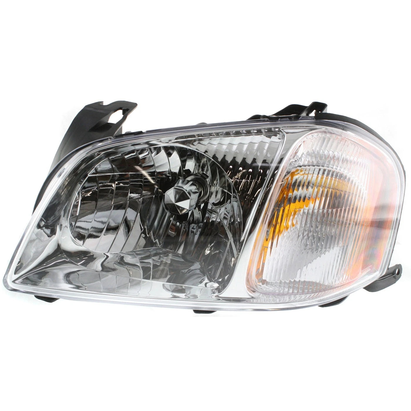 Headlight Set For 2001-2004 Mazda Tribute Left and Right With Bulb 2Pc