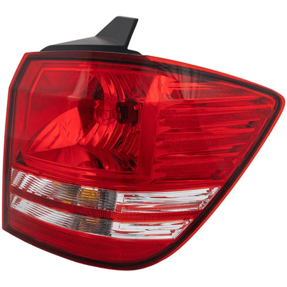 Tail Light For 2009-2018 Dodge Journey Right Outer Halogen With Bulb CAPA