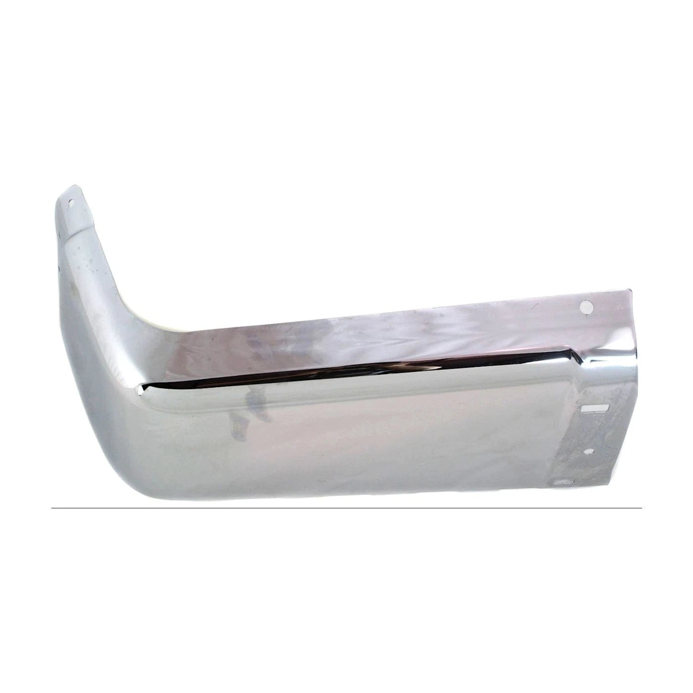 Rear Bumper End Caps Set For 2007-2013 Silverado Sierra Rear Chrome