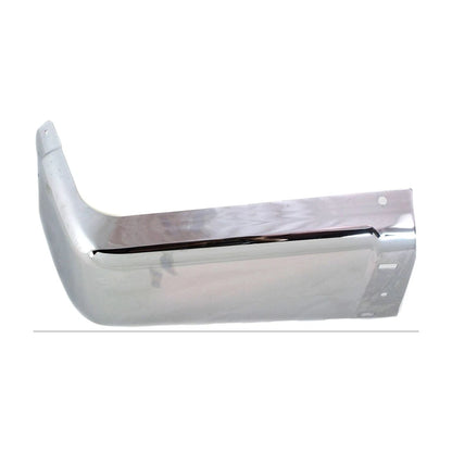 Rear Bumper End Caps Set For 2007-2013 Silverado Sierra Rear Chrome