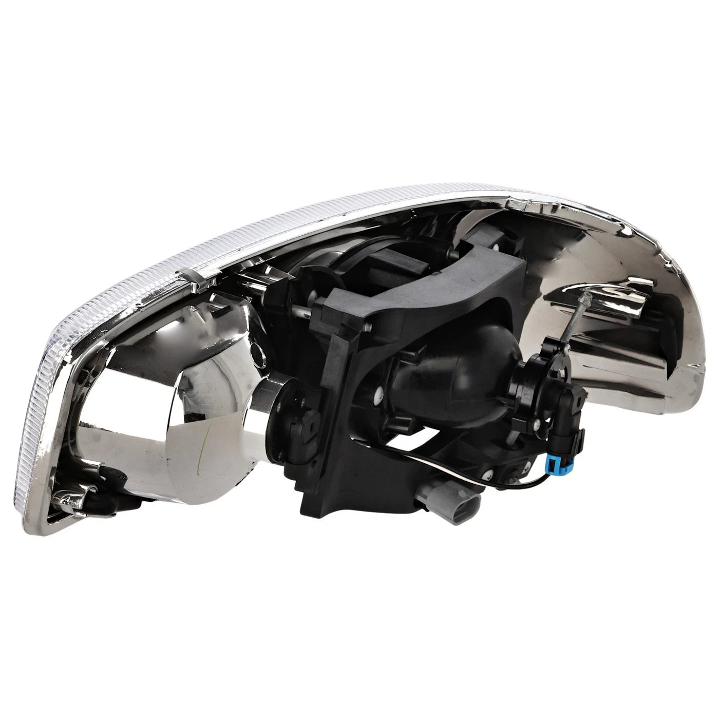 LH & RH Headlights For GMC Sierra 1500 2001-2006 Halogen with Bulbs C3 & Denali