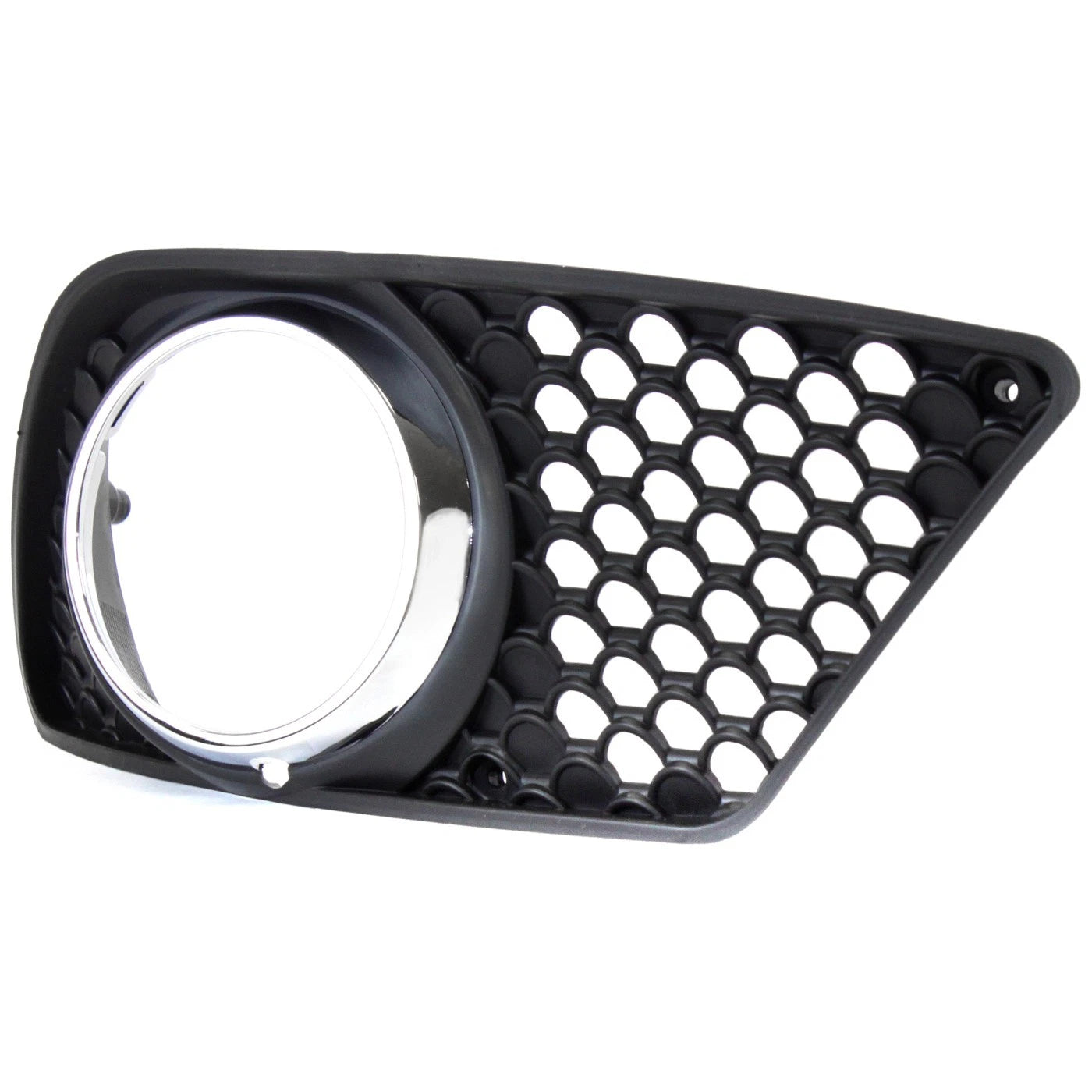 Fog Light Trim For 2008-2011 Mercedes Benz C300 Right w/ chrome ring