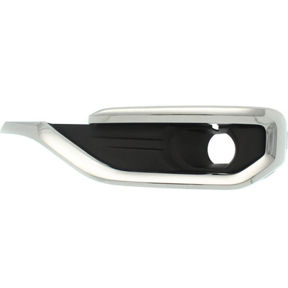 Fog Light Trim For 2017-2018 GMC Acadia Driver and Passenger Side