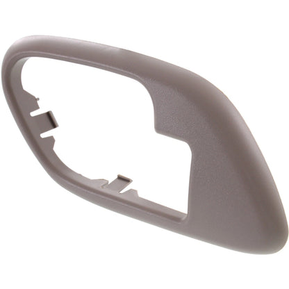 Inside Interior Door Handle Trim Bezels Tan Pair Set NEW for Chevy GMC Truck