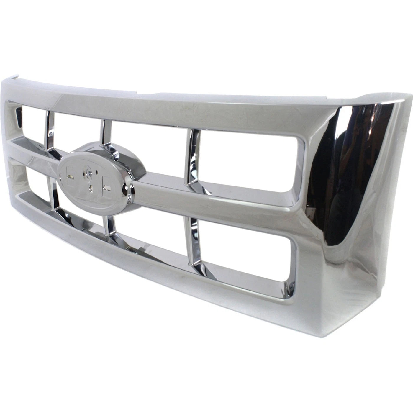 Grille For 2008-2012 Ford Escape Chrome Plastic CAPA