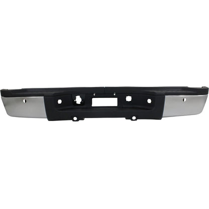 Step Bumper For Chevrolet Silverado 2500 HD 07-10 Rear Single Rear Wheels Chrome