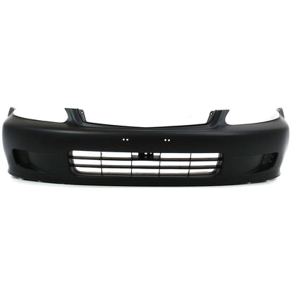 Bumper Covers Fascias Front and Rear For 99-00 Honda Civic Coupe and Sedan