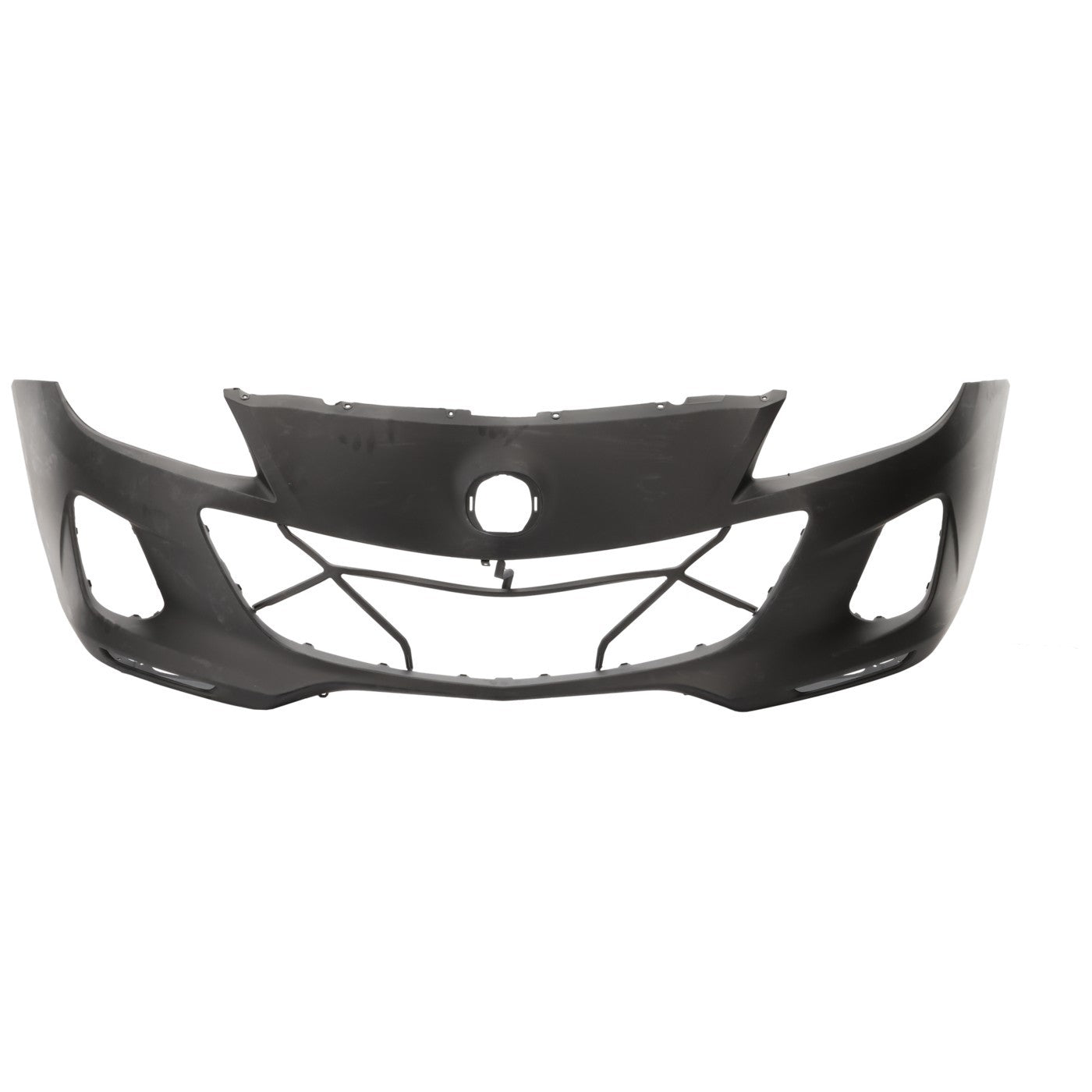 Front Bumper Cover For 2012-2013 Mazda 3 w/ fog lamp holes Primed CAPA
