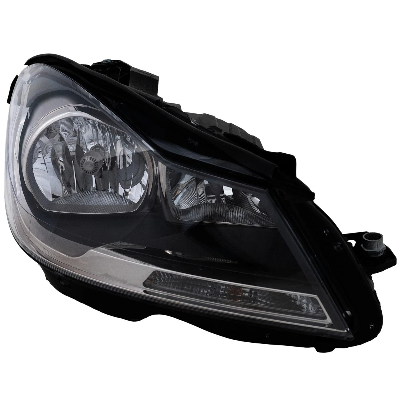 Headlight Set For 2012-2015 Mercedes Benz C250 C350 C63 AMG Left and Right CAPA