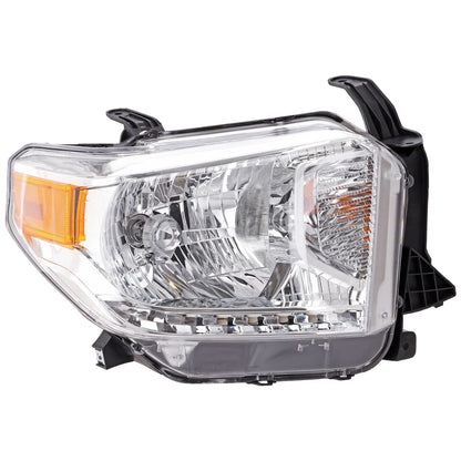 Headlight Set For 2014-2017 Toyota Tundra Left and Right With Level Adjuster 2Pc