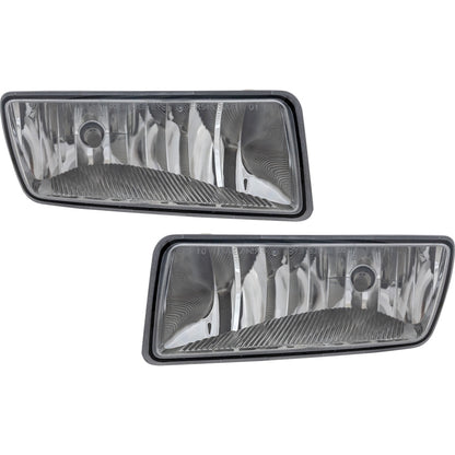 Fog Light Set For 06-10 Ford Explorer 07-10 Sport Trac Left and Right With Bulbs