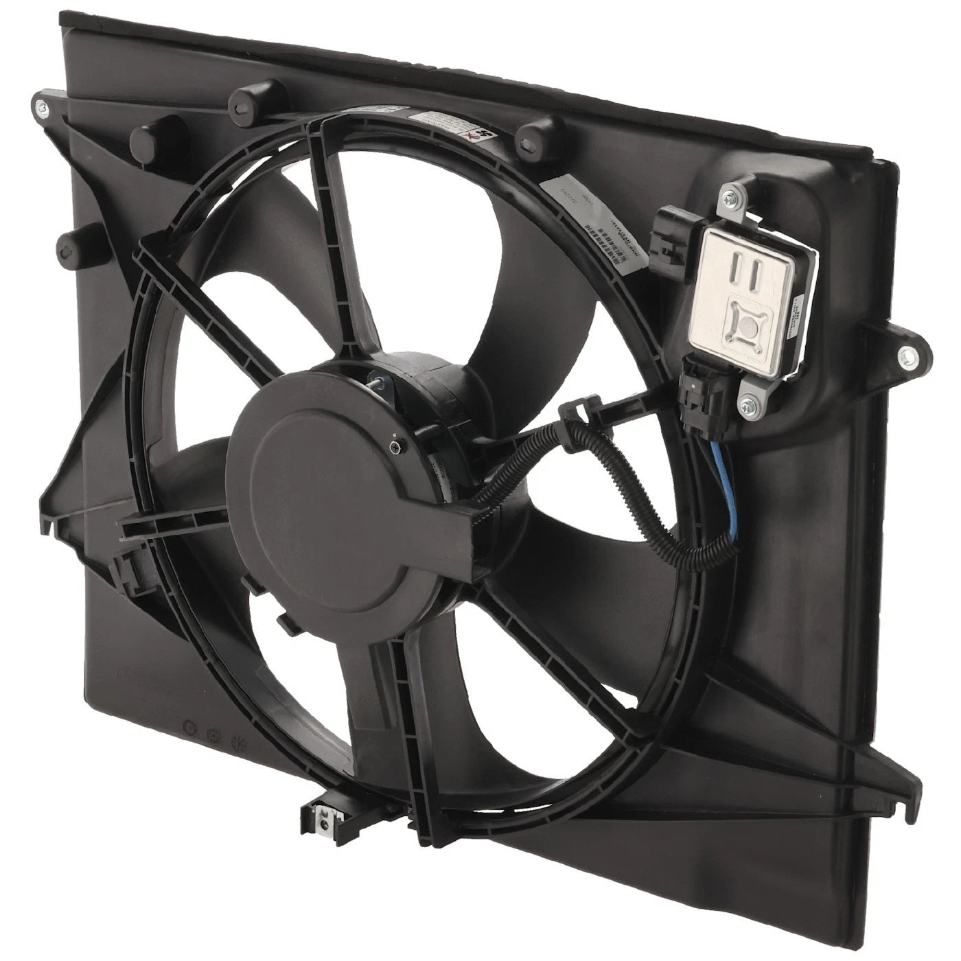Radiator Cooling Fan Assembly For 2015 2016 2017 Hyundai Sonata Single Fan 2.4L