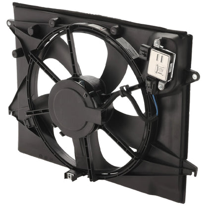 Radiator Cooling Fan Assembly For 2015 2016 2017 Hyundai Sonata Single Fan 2.4L