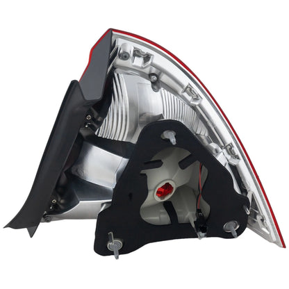 Tail Light Assembly For 2010-2012 Ford Fusion Driver Side Clear and Red Lens