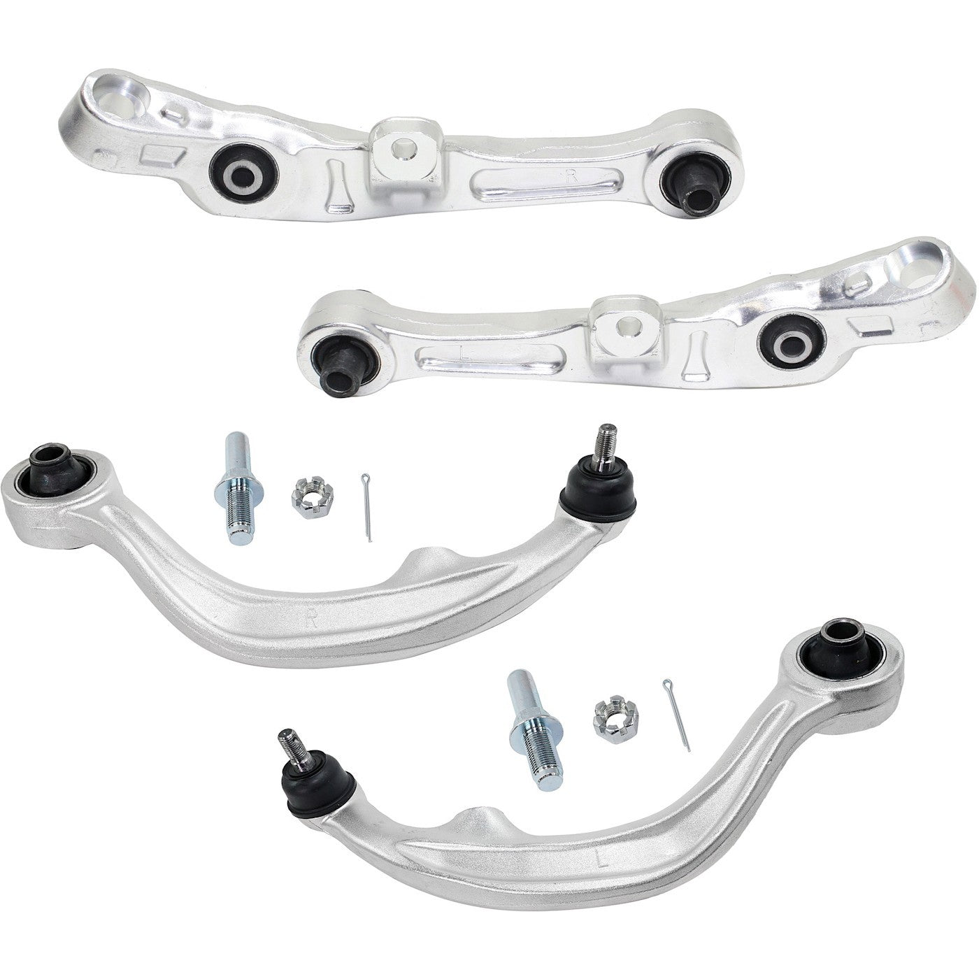 Control Arm Kit For 2003-2004 Infiniti G35 RWD Coupe Front Lower Set of 4