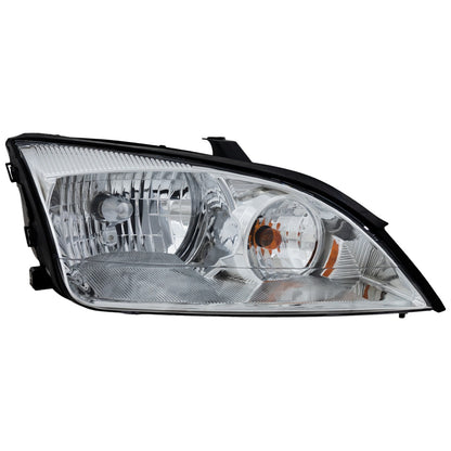 Passenger Side Headlight For Ford Focus 2005-2007 Halogen w/ Bulb(s) S SE SES ST