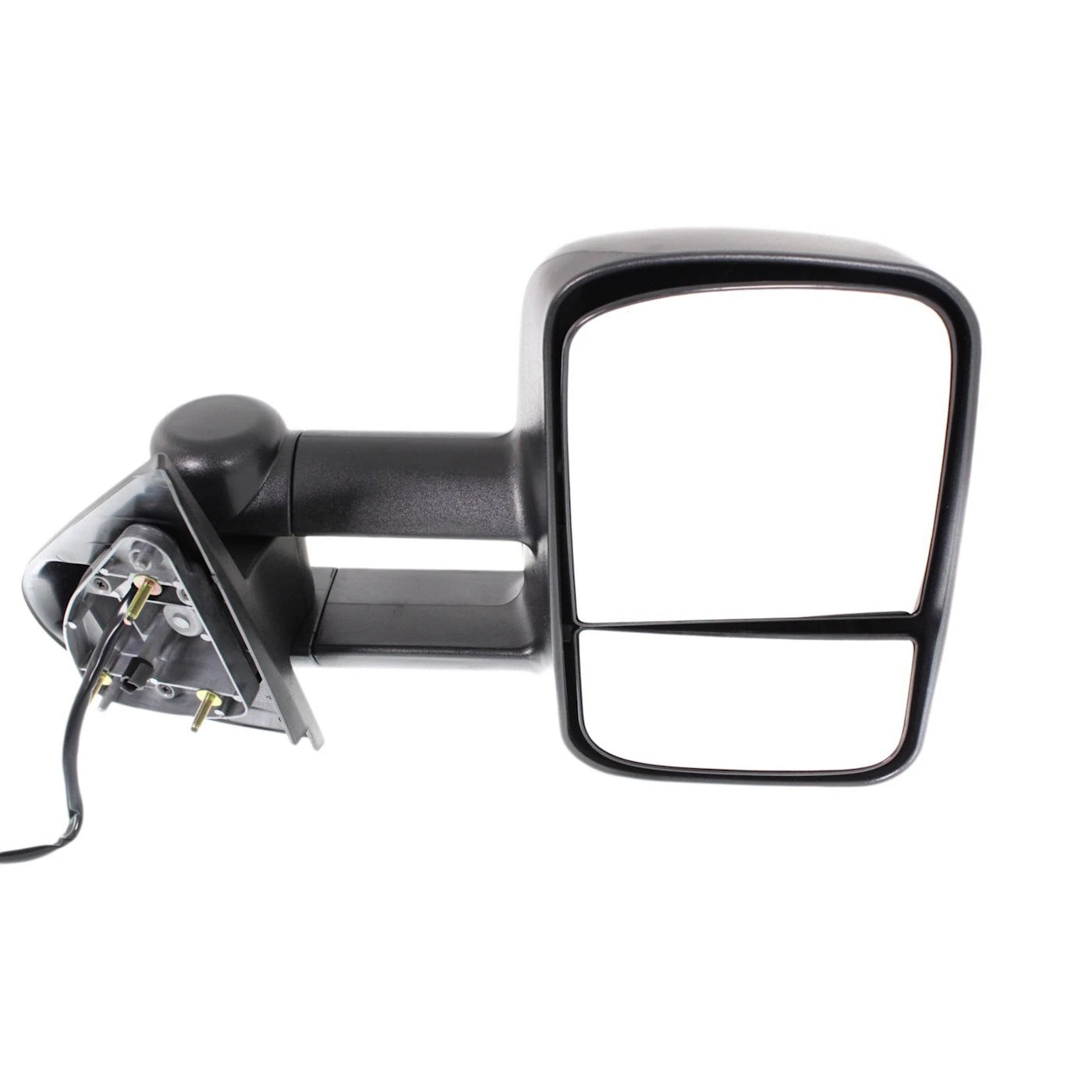 Tow Towing Mirror Power Heated Textured Black Pair Set of 2 For GM Pickup SUV