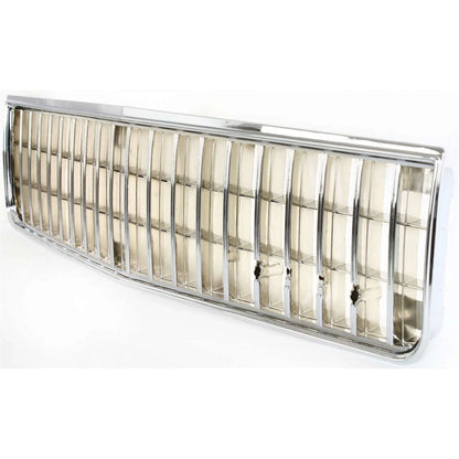 For 1986-1990 Chevy Caprice Impala Grille Chrome Argent