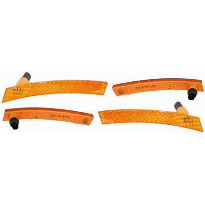 Side Marker Set For 2002-2008 Mini Cooper Mounts on Fender Flare Front LH and RH