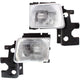 Halogen Headlight Set For 1995-1997 Dodge B2500 Left & Right w/ Bulb(s) Pair