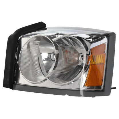 Halogen Headlight Set For 2005 Dodge Dakota Left & Right w/ Bulb(s) Pair