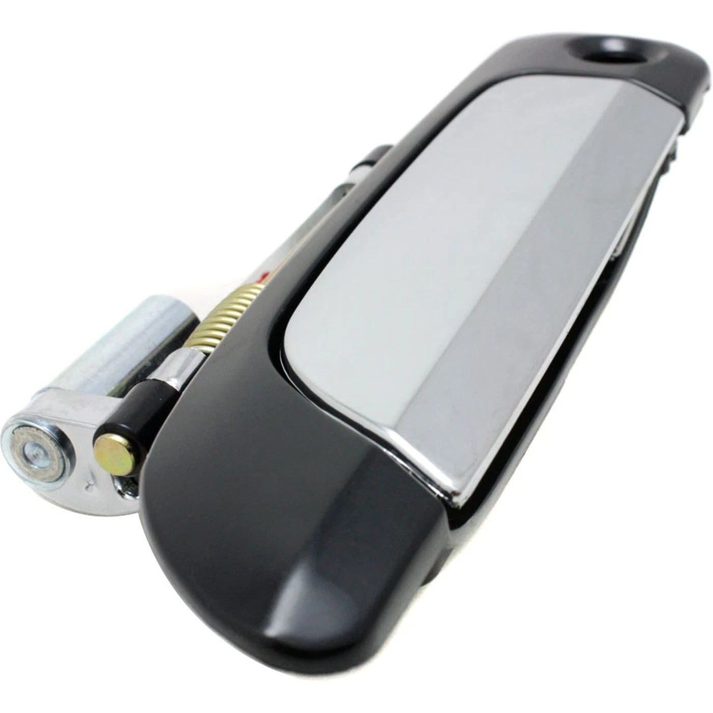 Door Handle Set For 2001-2005 Honda Civic Chrome Lever Black Housing Outer 4Pc