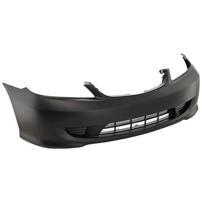 Bumper Cover For 2004-2005 Honda Civic Coupe Sedan Primed Front HO1000216